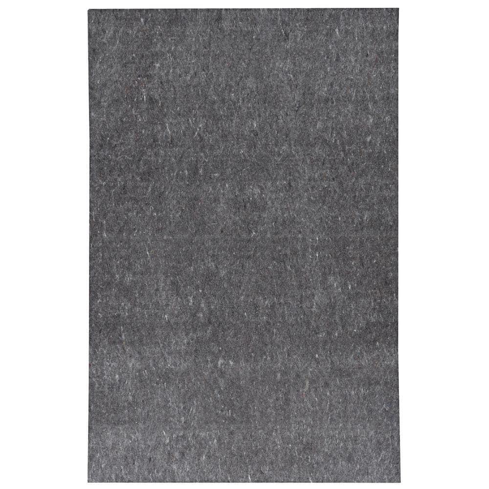 Underlay Premier Plush Grey and Multi 2 ft. x 12 ft. Hard and Smooth Surfac