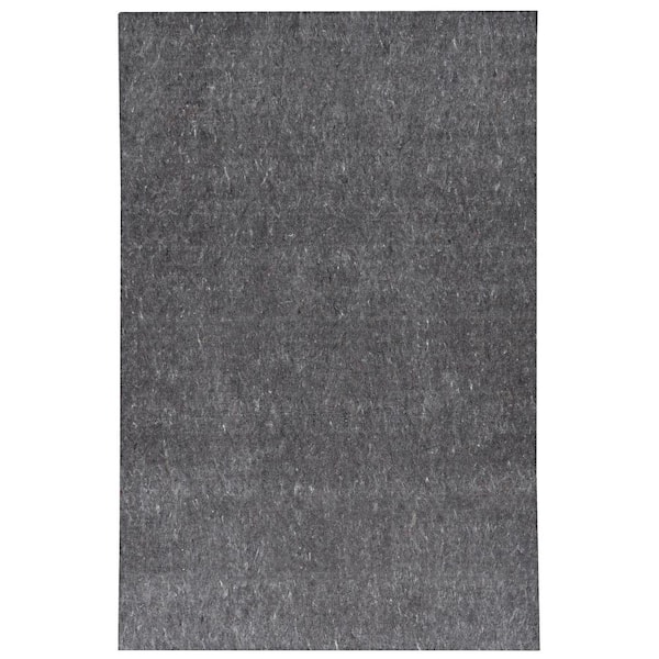Underlay Premier Plush Grey and Multi 2 ft. x 12 ft. Hard and Smooth Surface Rug Pad