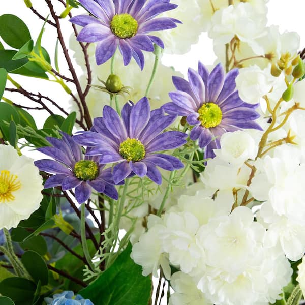 Nearly Natural 31in. Multi-Colored Artificial Mixed Flower and