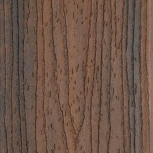 Transcend 1 in. x 5-1/2 in. x 20 ft. Spiced Rum Grooved Edge Capped Composite Decking Board