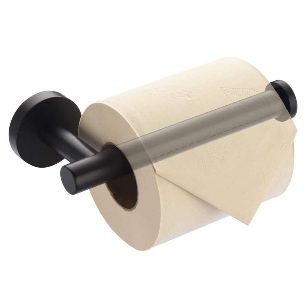 Aluminum Large Toilet Paper Holder Gun Grey Wall-Mounted Bathroom  Accessories Organizer Rack Shelf Toilet Tissue Roll Holder