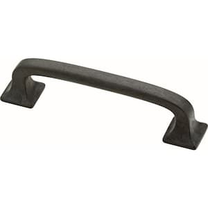 Essentials 3 in. (76 mm) Classic Soft Iron Cabinet Drawer Pull