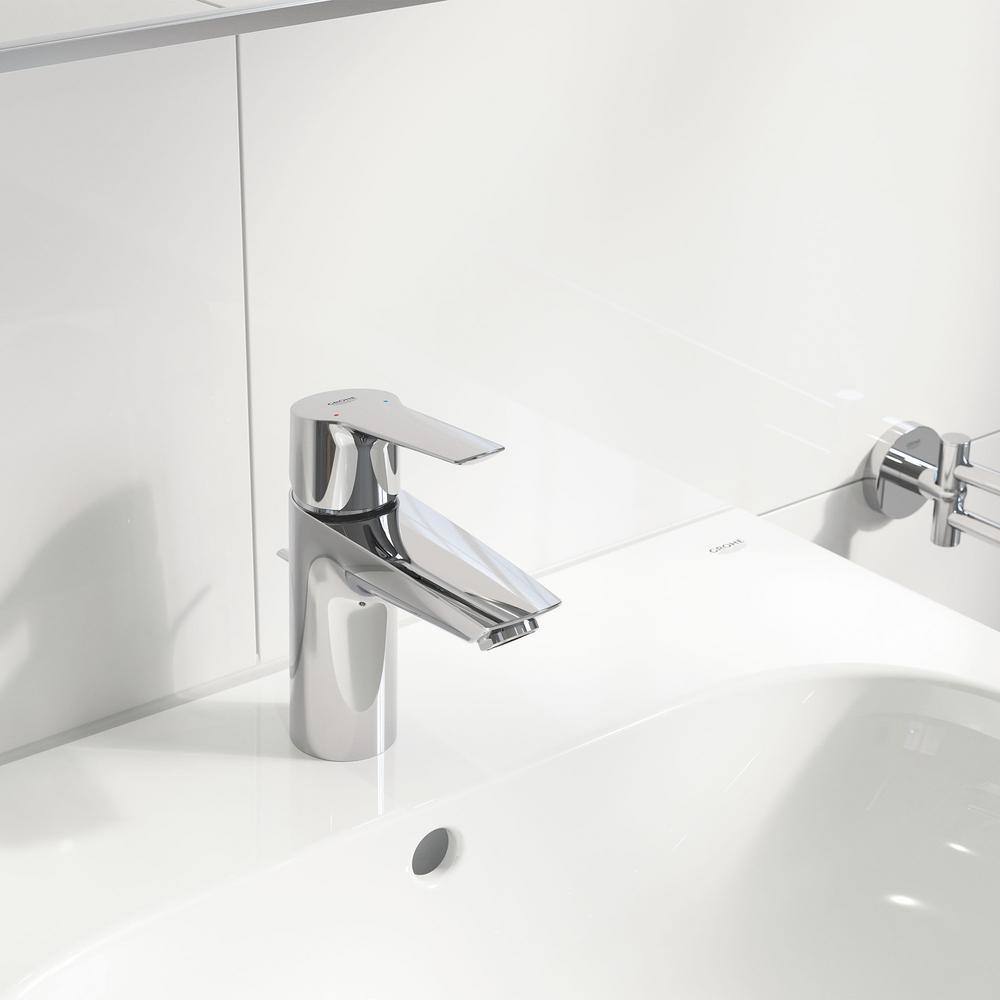 Eurosmart Chrome 6.63" Single-Handle S-Size Bathroom Faucet