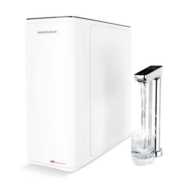 Megaflo HOT 9-Stage Under Sink Tankless Reverse Osmosis Water Filtration System,Hot Water Dispenser 800 GPD Smart Faucet