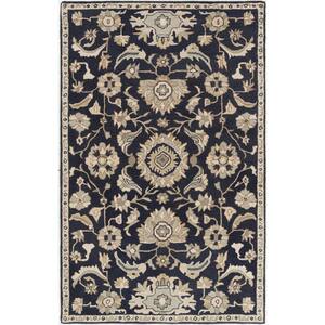 Hanzei Navy 8 ft. x 10 ft. Indoor Area Rug