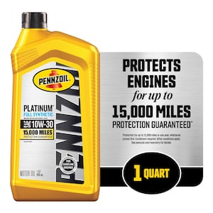 Platinum SAE 10W-30 Full Synthetic Motor Oil 1 Qt.