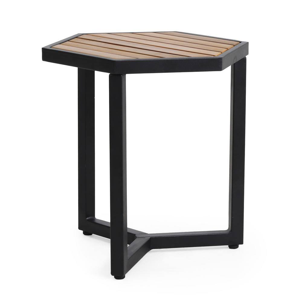 Krosp Wood Patio Outdoor Side Table