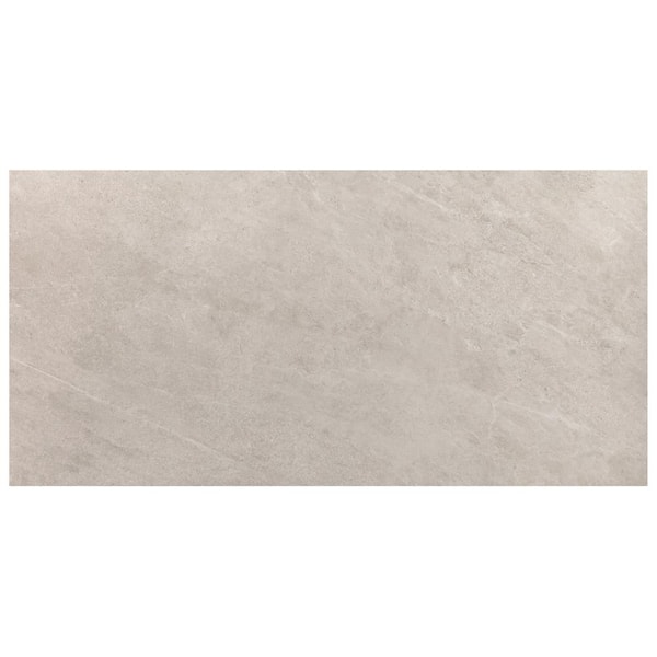 Ivy Hill Tile Monolith Linen White 4 in. x 0.35 in. Matte Porcelain Floor and Wall Tile Sample
