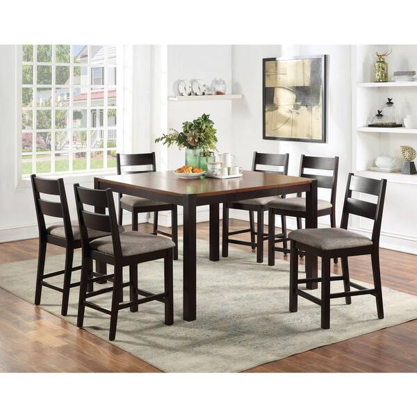 7 piece oak dining room sets