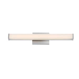 Dermot 24 in. Brushed Nickel Dimmable LED Vanity Light Bar with Selectable Color Temperature