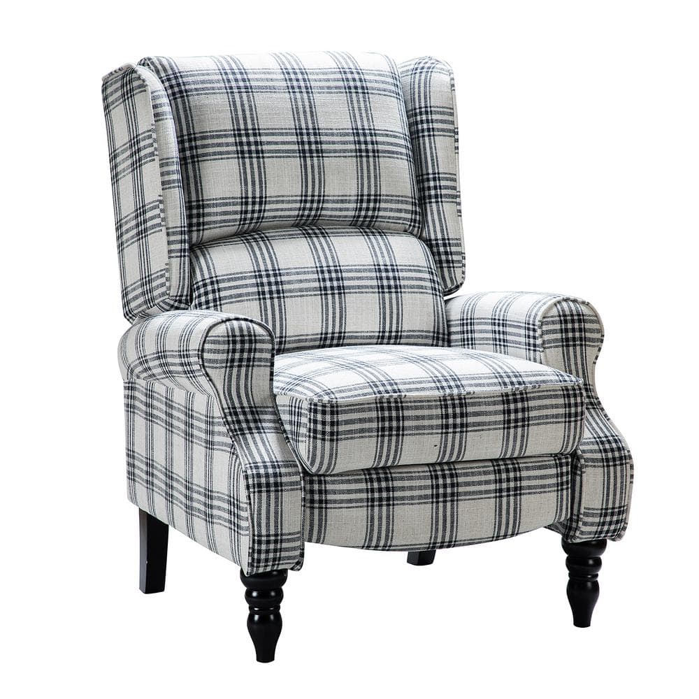 country plaid recliners