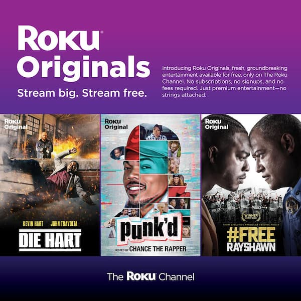 Roku Express TV 4k+ Dispositivo Streaming Multimedia Transmisión HdR