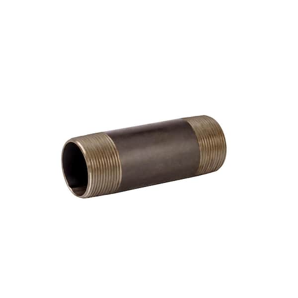Southland 1-1/2 in. x 5 in. Black Steel MPT Nipple