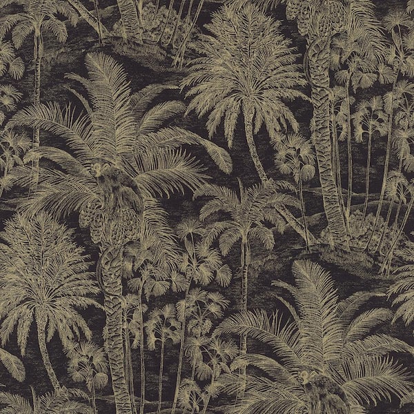 Advantage Yubi Black Palm Trees Wallpaper