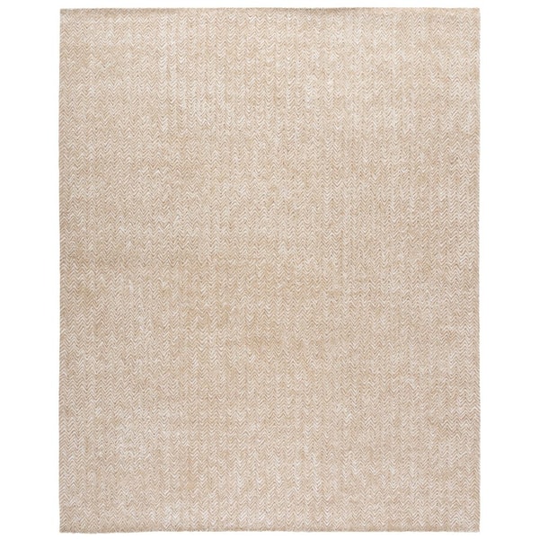 Glamour 9 ft. x 12 ft. Gold/Ivory Geometric Area Rug