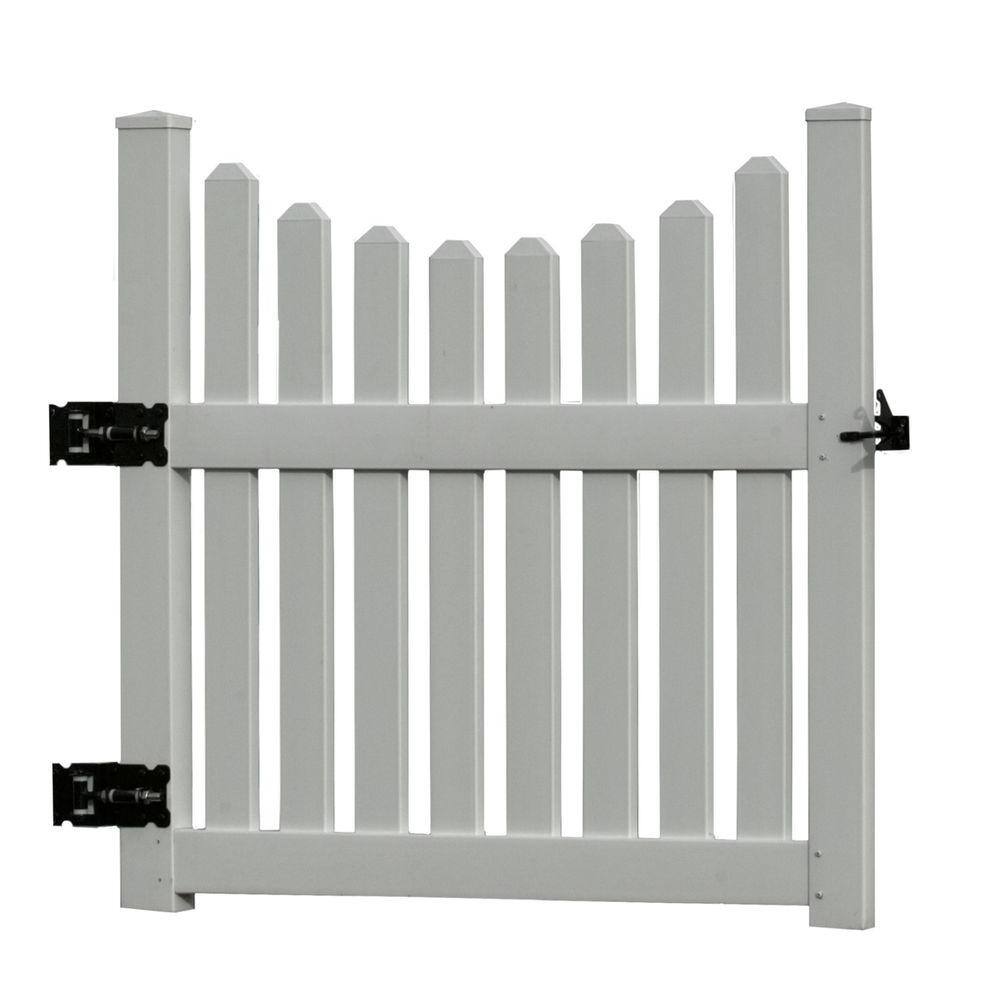 Picket fence hotsell gate home depot