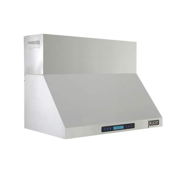 Professional 36 in. Wall Mounted Range Hood 900CFM in Stainless Steel