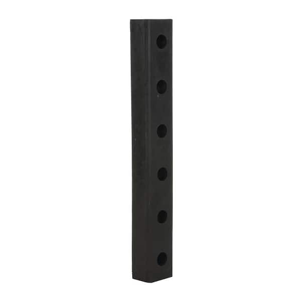 One 30 in. Hardened Molded Rubber Bumper