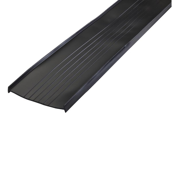 M-D Building Products 18 ft. Black Platinum Replace Vinyl Universal Garage Door Bottom P0199