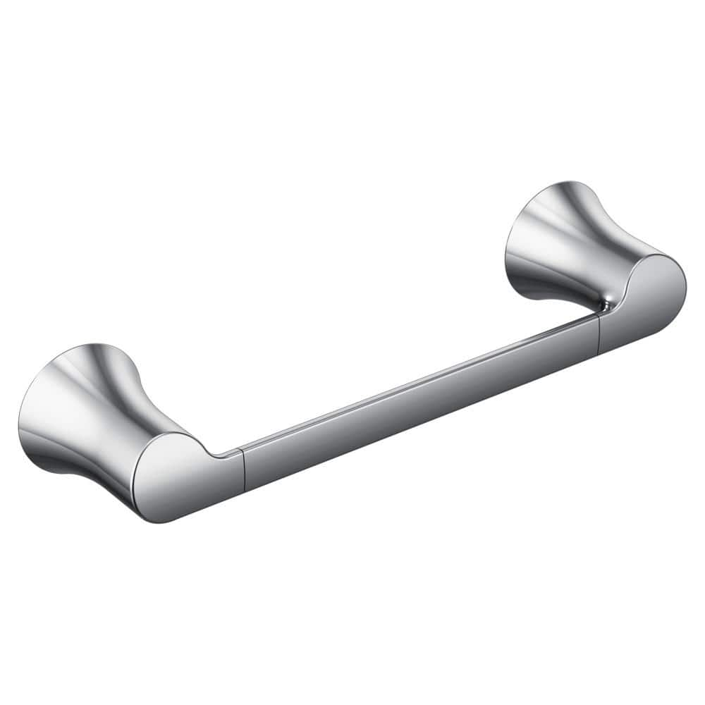 MOEN Doux 9 in. Towel Bar in Chrome YB0286CH - The Home Depot