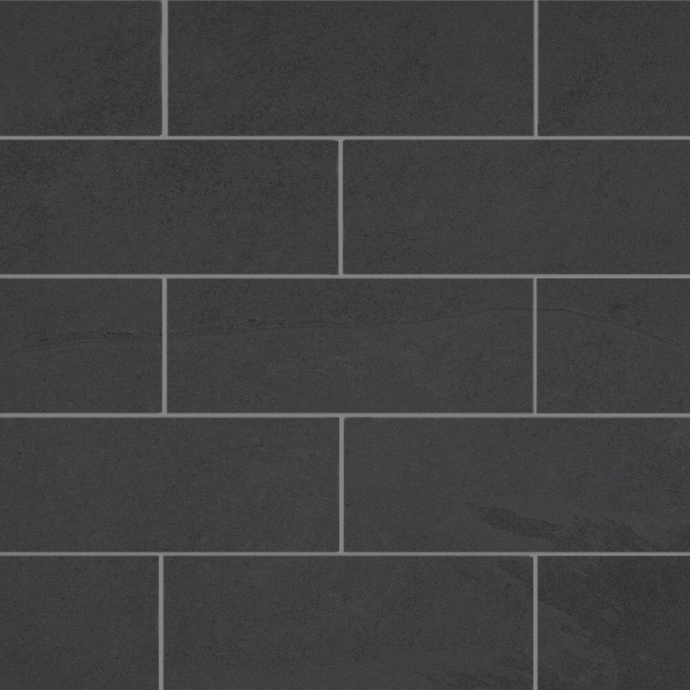 Florida Tile Home Collection Galactic Slate 3.75 in. x 12 in. Matte