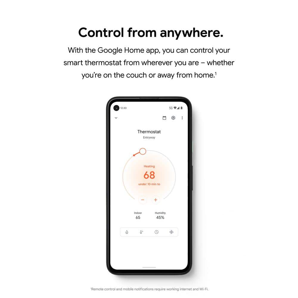 Snow White Digital Smart Thermostat with Remote Programming
