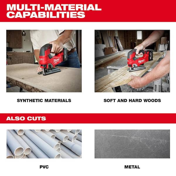 Milwaukee M18 FUEL 18V Lithium-Ion Brushless Cordless Jig Saw
