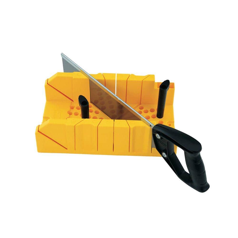 Stanley 14.5 in. Deluxe Clamping Miter Box with 14 in. Saw -  20-600