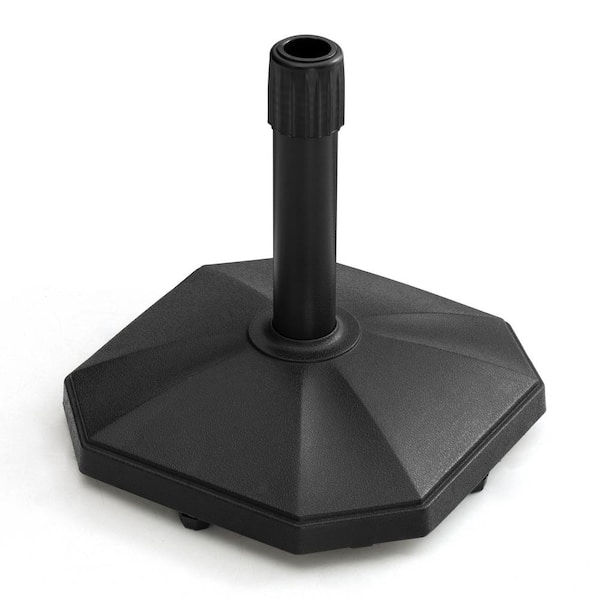 Crestlive Products 30 lbs. Outdoor Patio Umbrella Base in Black