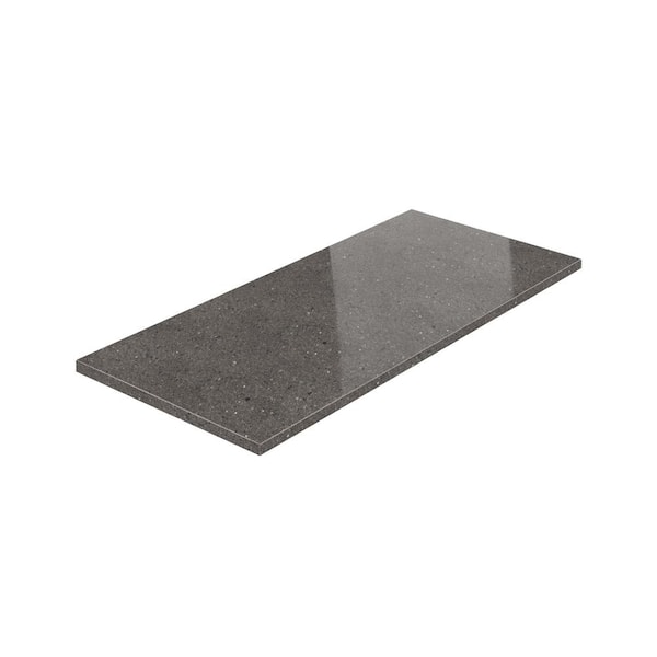 NewAge Products 56 in. x 1.25 in. x 24 in. Outdoor Kitchen Engineered Stone Countertop in Saga Gray