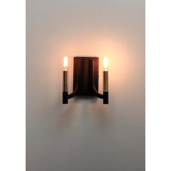 Maxim Lighting - Lyndon 8.75 in. 2 Light Wall Sconce Vanity Light