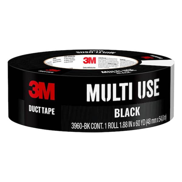 3M 1.88 in. x 60 yds. Black Duct Tape