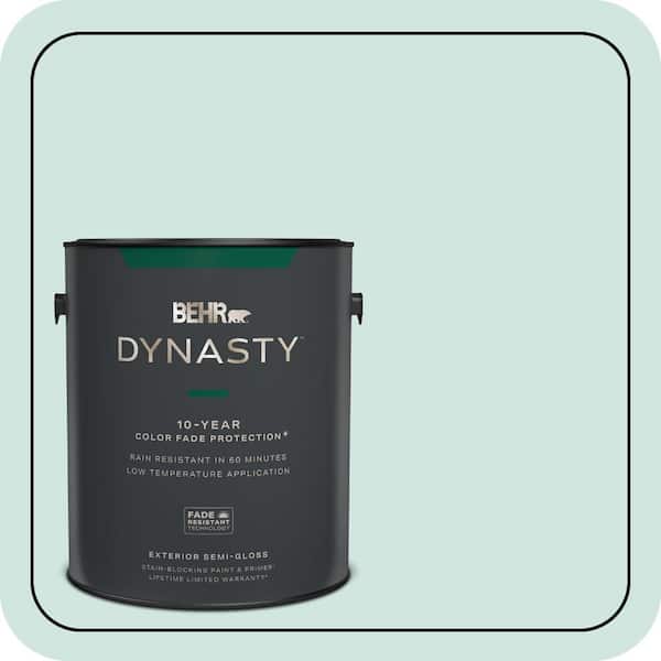 BEHR DYNASTY 1 gal. Home Decorators Collection #HDC-CT-26A Seaglass Semi-Gloss Exterior Stain-Blocking Paint & Primer