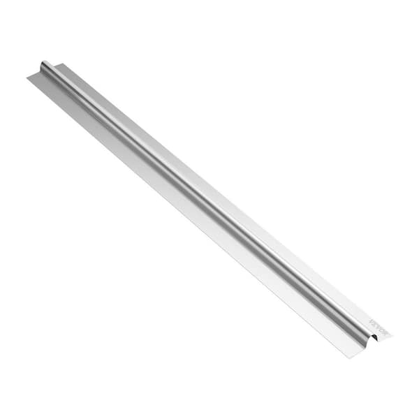 SKYSHALO PEx Heat Transfer Plates 4 ft., Radiant Heat Plates for 3/4 in. PEx Pipe, Aluminum and Install Underfloor Tubing Plates