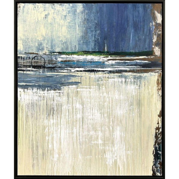 Coast Road by Jardine 1-Piece Framed Abstract Art Print 52 in. x 42 in.