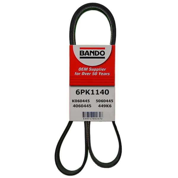 Bando Rib Ace Precision Engineered V-Ribbed Belt - Alternator and Compressor