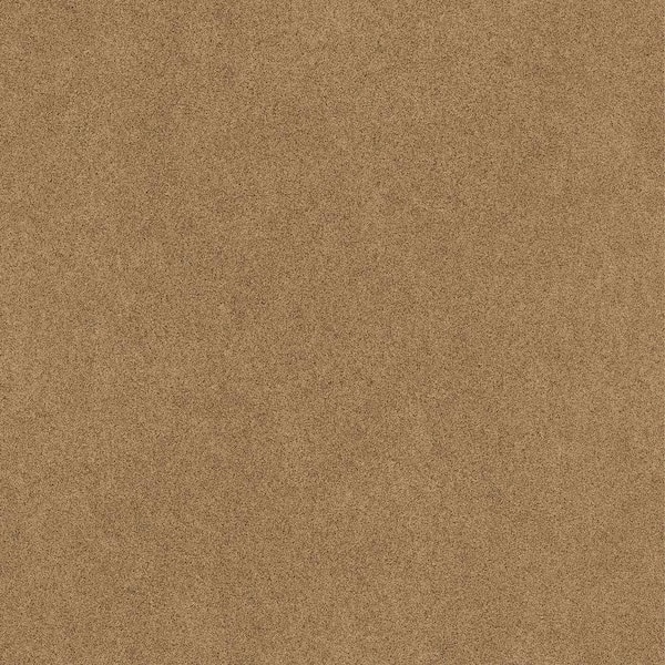 RUPAUL RuSuede Brown Vinyl Peel and Stick Wallpaper Sample