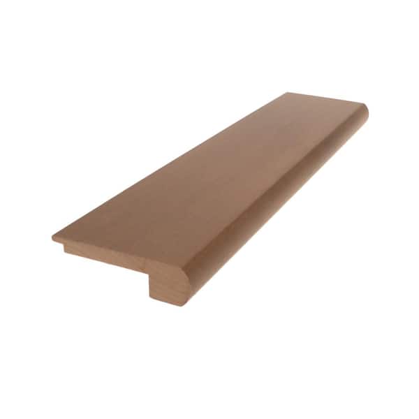 ROPPE Marigold 0.28 in. Thick x 2.78 in. Wide x 78 in. Length Hardwood Stair Nose
