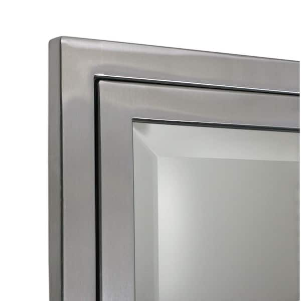 Recessed Medicine Cabinet in Stainless Steel