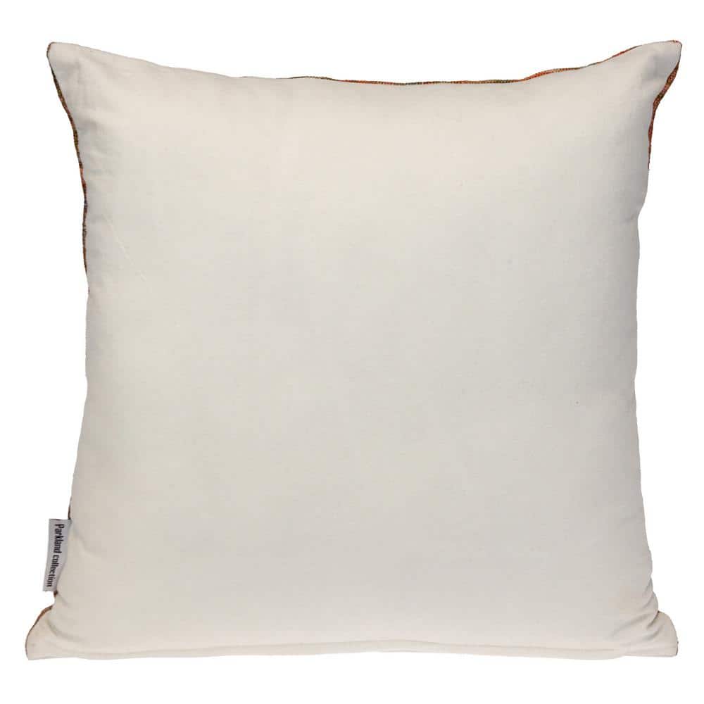 Multicolor Cotton Tapestry Square 18" x 18" Pillow