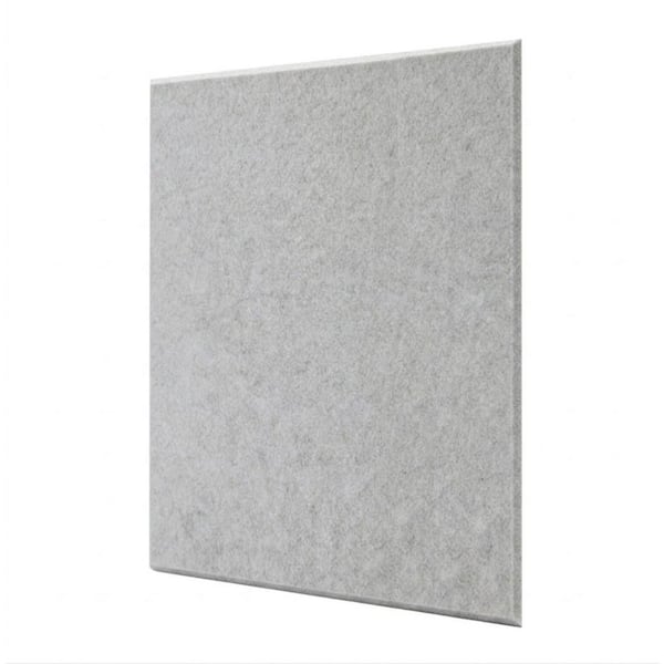 0.48 in. T x 24 in. W x 4 ft. H Gray Fiber Sound Absorbing Panel