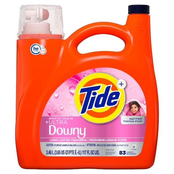 117 oz. Ultra Downy April Fresh Scent Liquid Laundry Detergent (83-Loads)