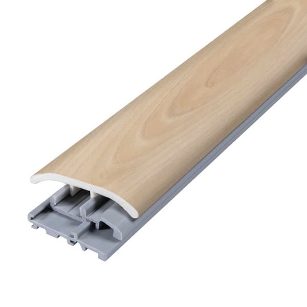 Sea Island 0.31 in. T x 2 in. W x 78.7 in. L Vinyl 4 in 1 Molding