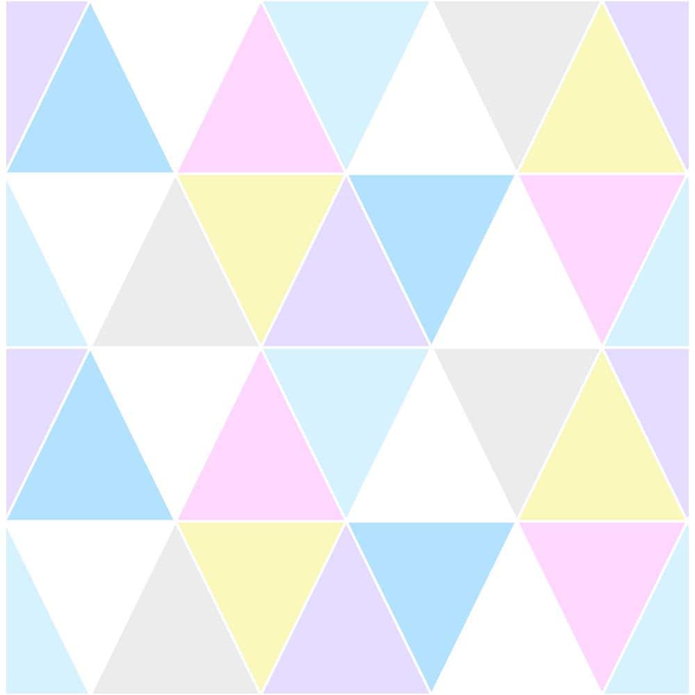 Harlequin MulticoloRed Pastels Paper Strippable Roll  Covers 56 sq. ft.