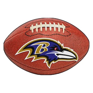 NFL Baltimore Ravens Photorealistic 20.5 in. x 32.5 in Football Mat