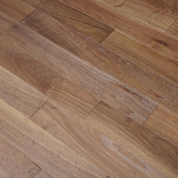 Dekorman Muenchen Walnut 1/2 in. T x 5 in. W Tongue and Groove Smooth Texture Engineered Hardwood Flooring (840 sq. ft. / Pallet)
