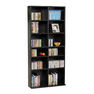 Oskar Adjustable Media Cabinet 464 Espresso