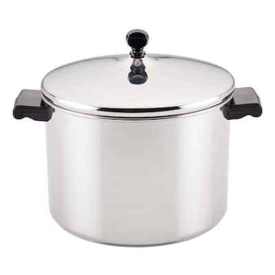 Concord 10 qt. Stainless Steel Stock Pot with Glass Lid NST24-10 - The Home  Depot