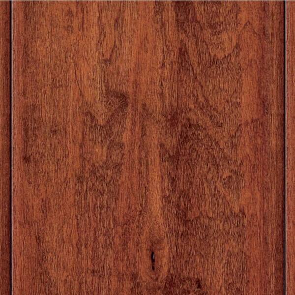 Home Legend Take Home Sample - Hand Scraped Maple Modena Solid Hardwood Flooring - 5 in. x 7 in.