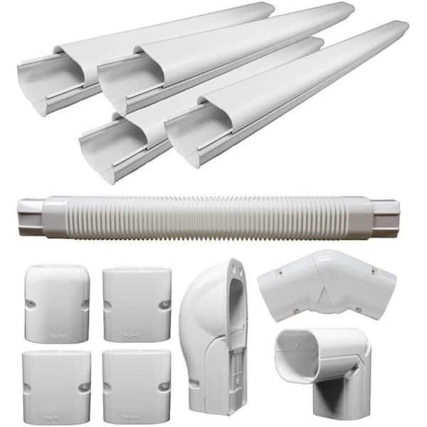 3 in. x 30 ft. Cover Kit for Air Conditioner and Heat Pump Line Sets-Ductless or Central